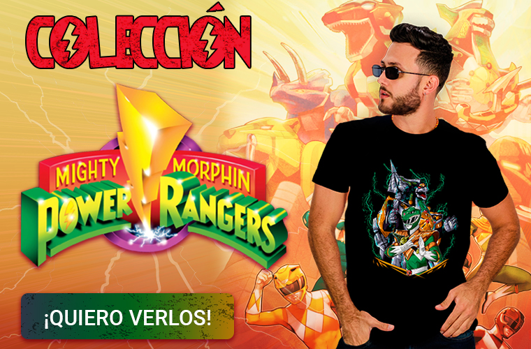 Nueva colección de Mighty Morphin Power Rangers llegó a En tu tinta. Conoce los diseños exclusivos aquí